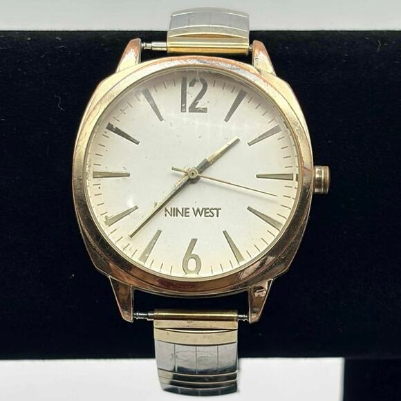 Gold Nine West Watch - Picture 1 of 4